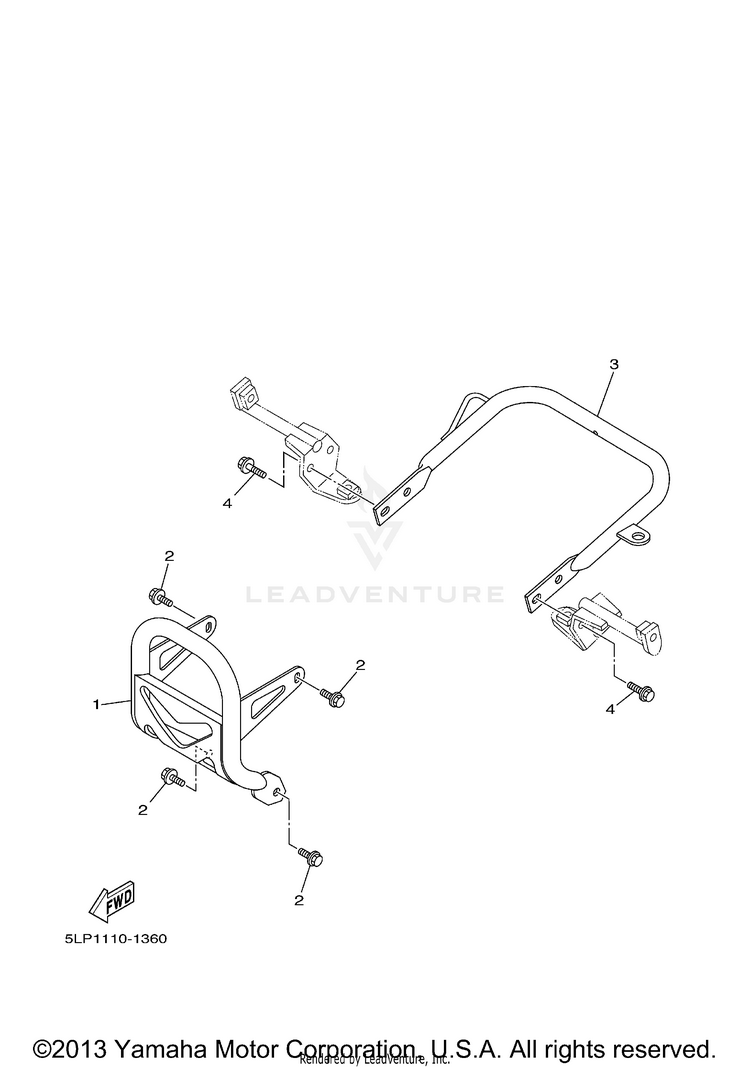 Guard RAPTOR  660R - YFM660RR - 2003 Schematic