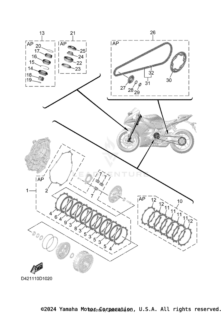 2 Maintenance Parts Kit Schematic