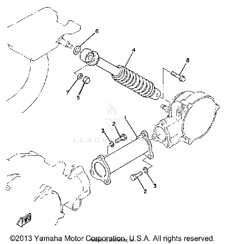 Rear Arm-Suspension Schematic