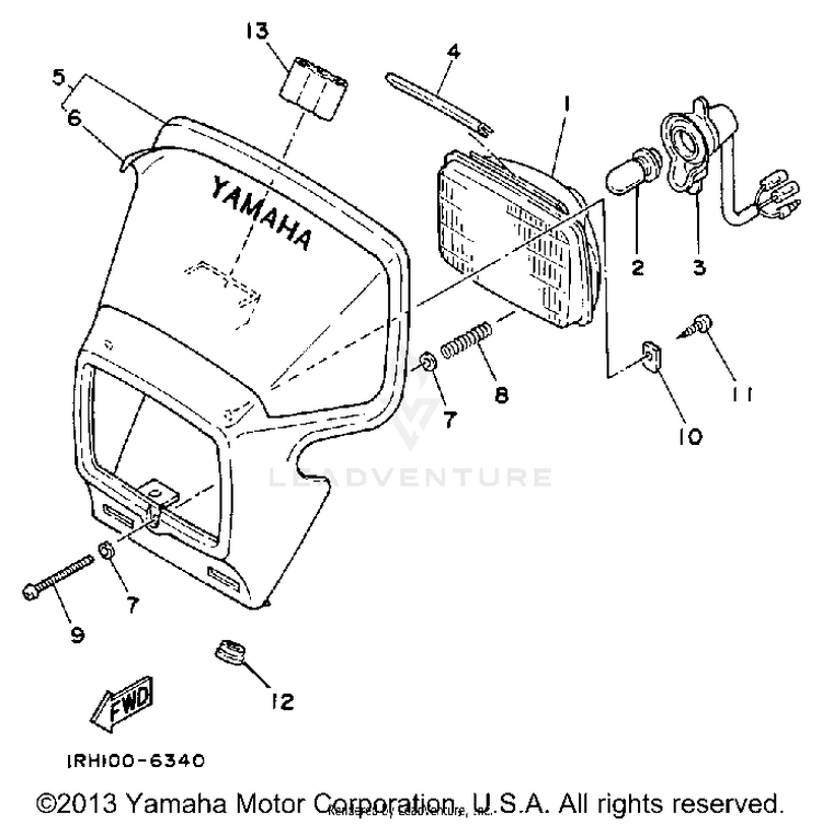 Headlight Schematic