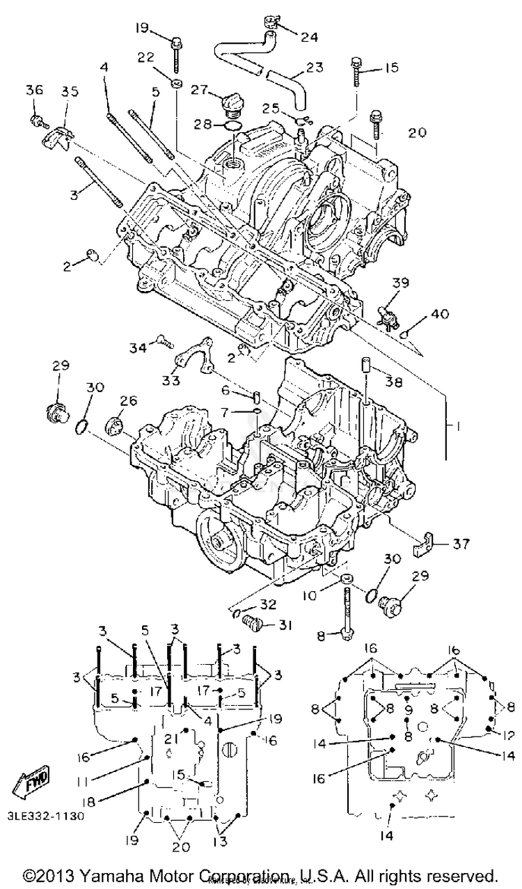 Crankcase Schematic