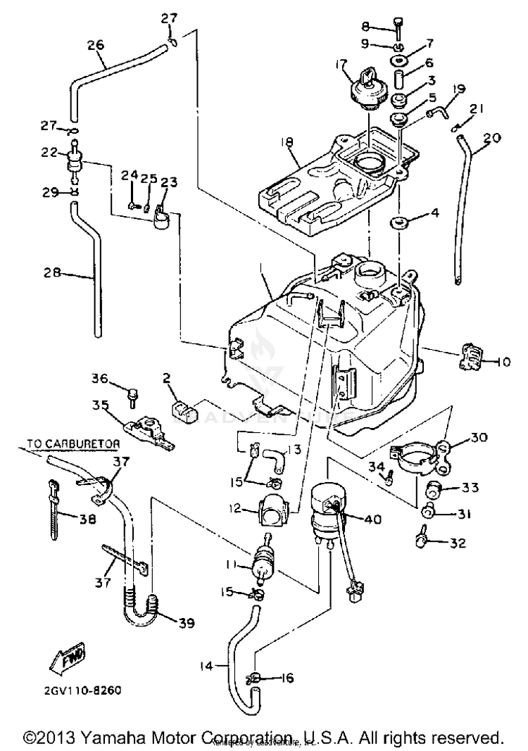 Fuel Tank Schematic
