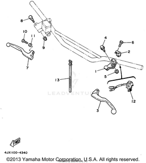 Handle Switch - Lever Schematic