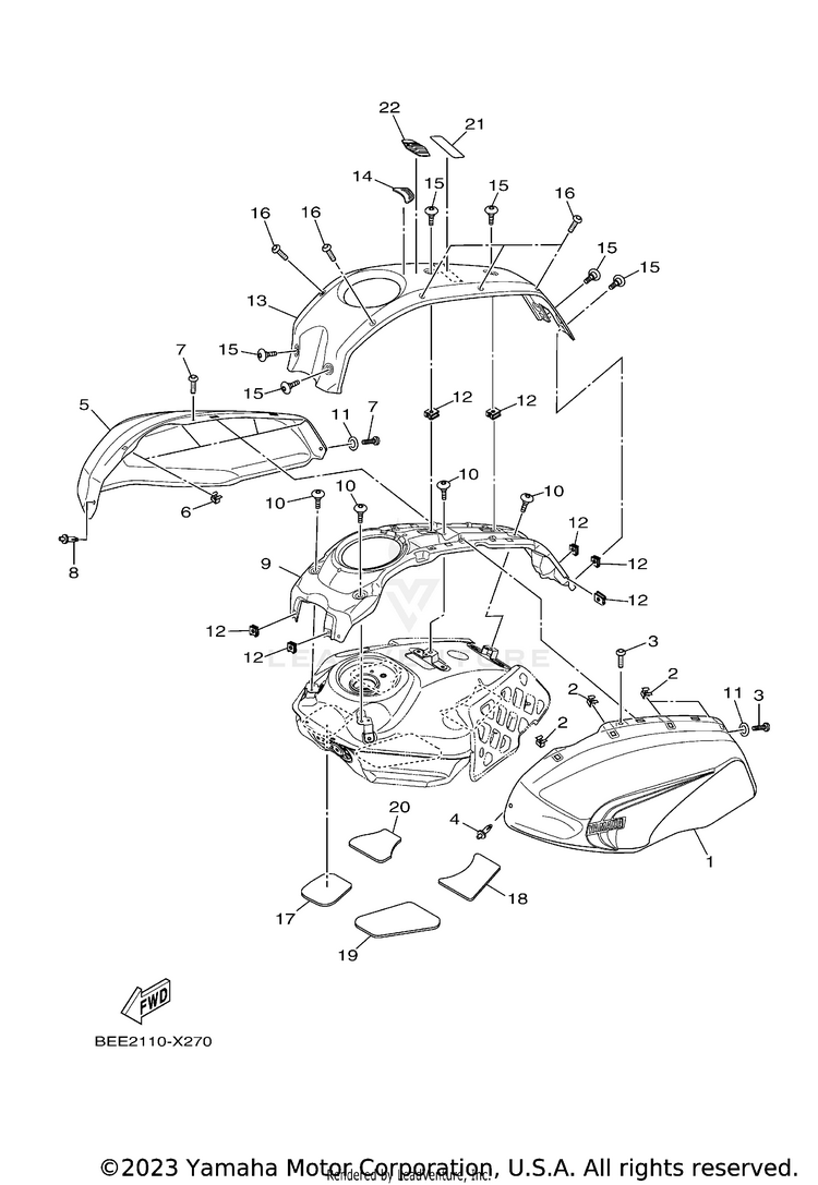 Fuel Tank 2 Schematic