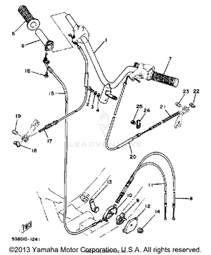 Handlebar-cable Schematic