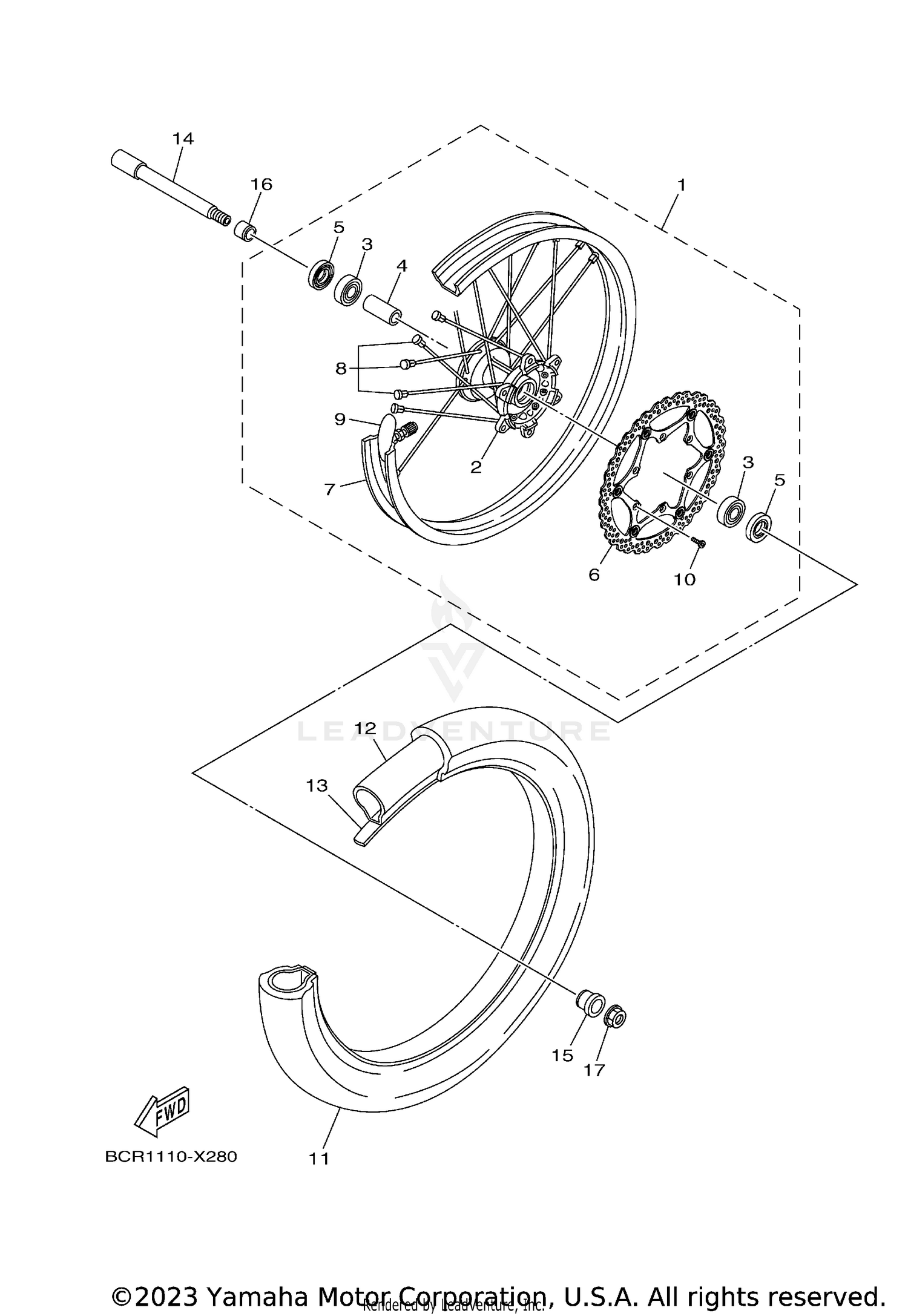 FRONT WHEEL