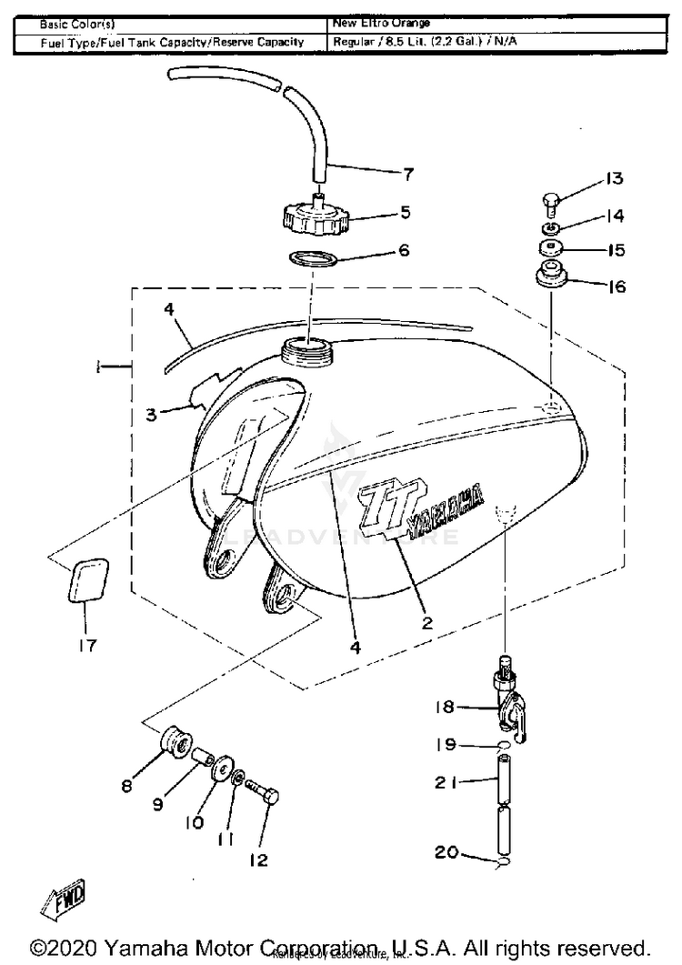 Fuel Tank Schematic