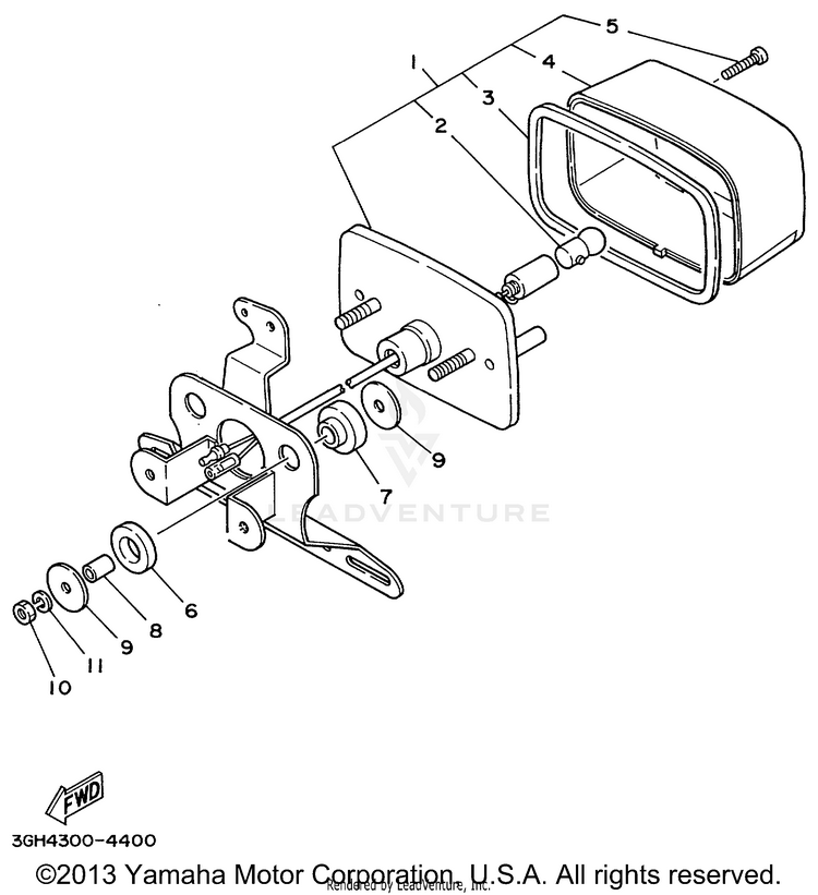 Taillight Schematic