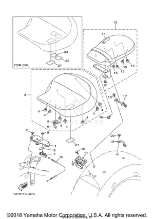 Seat Schematic