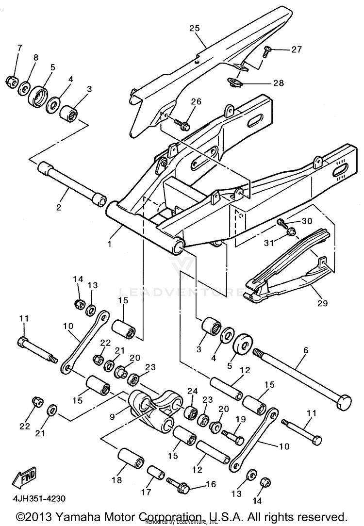 Rear Arm Schematic