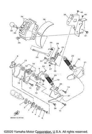 Shift Shaft Schematic