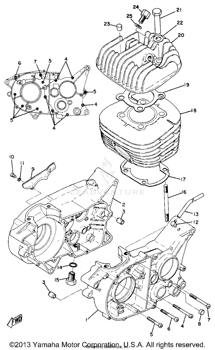 Crankcase Schematic