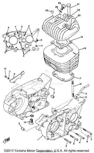 Crankcase Schematic