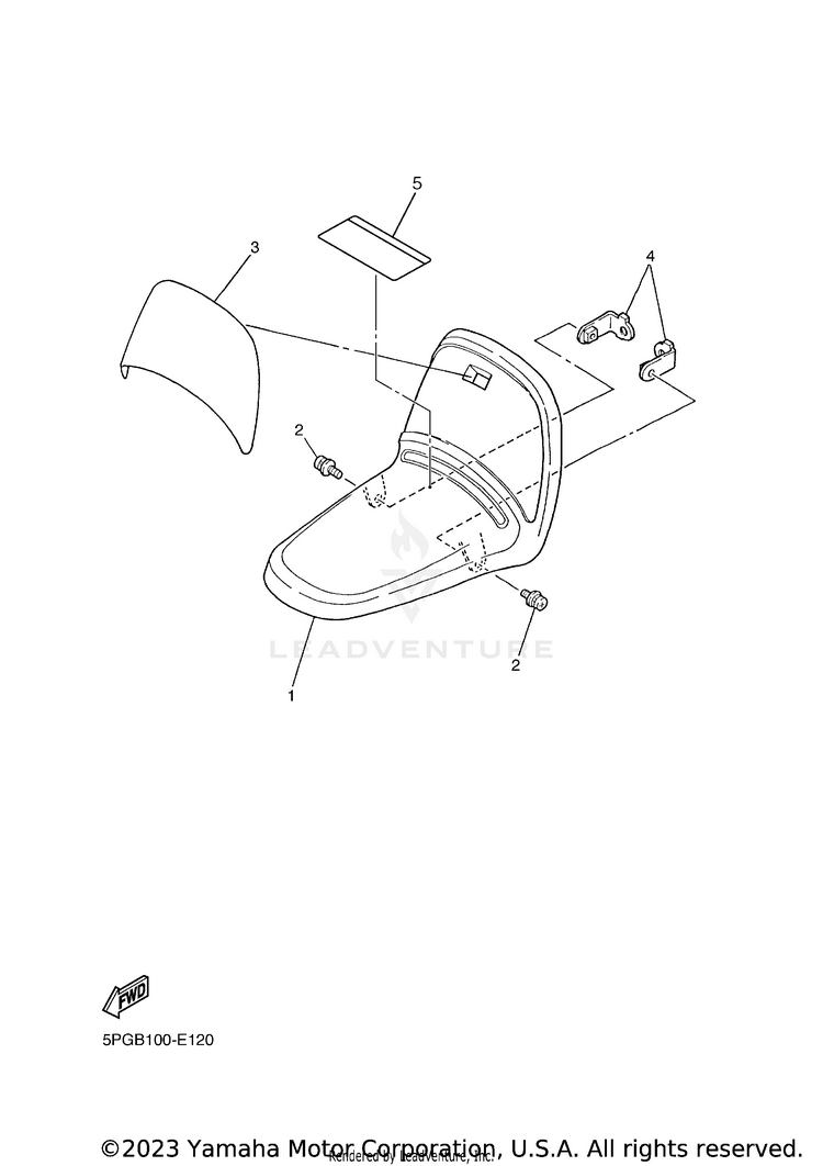 Front Fender Schematic
