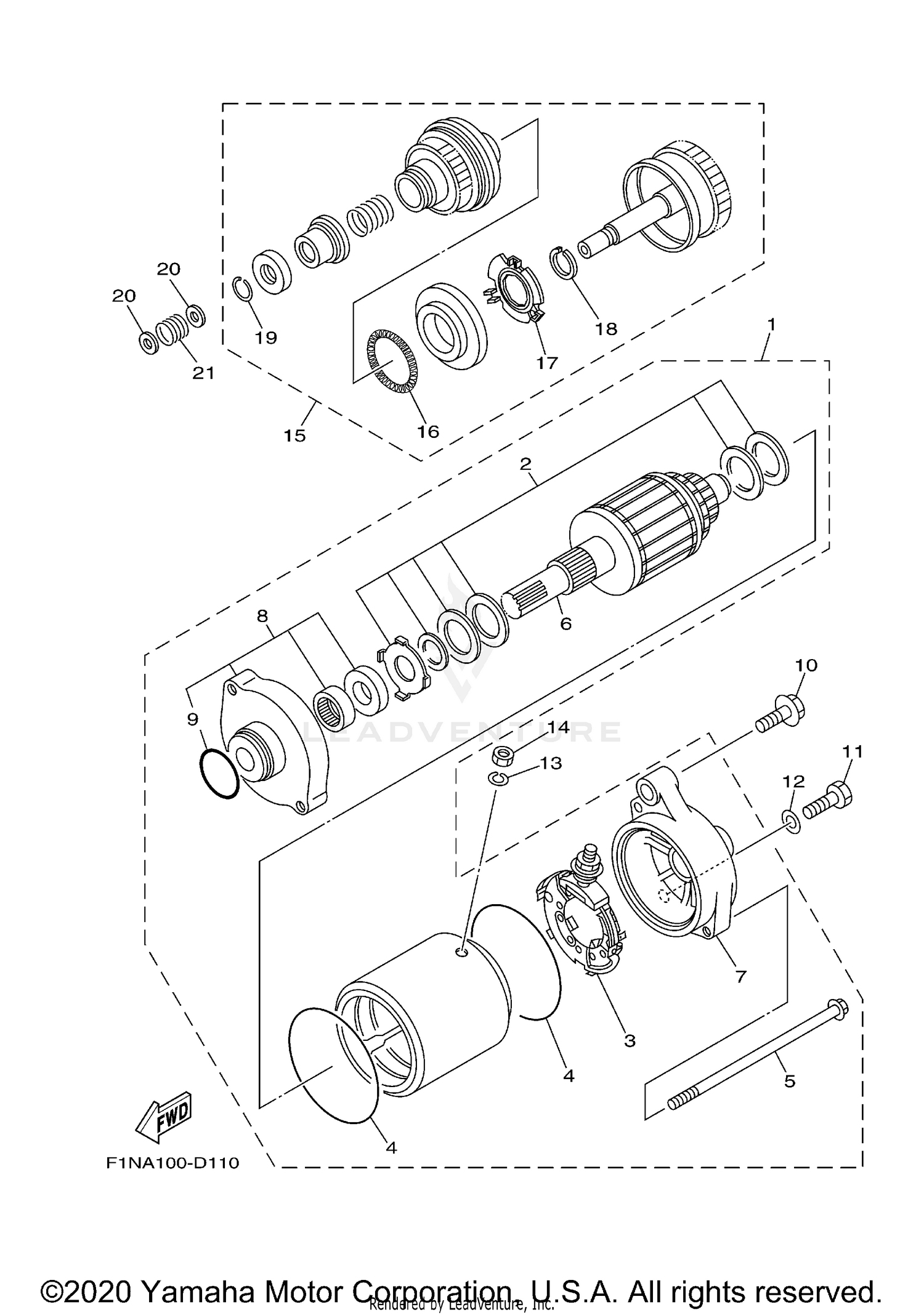 STARTING MOTOR
