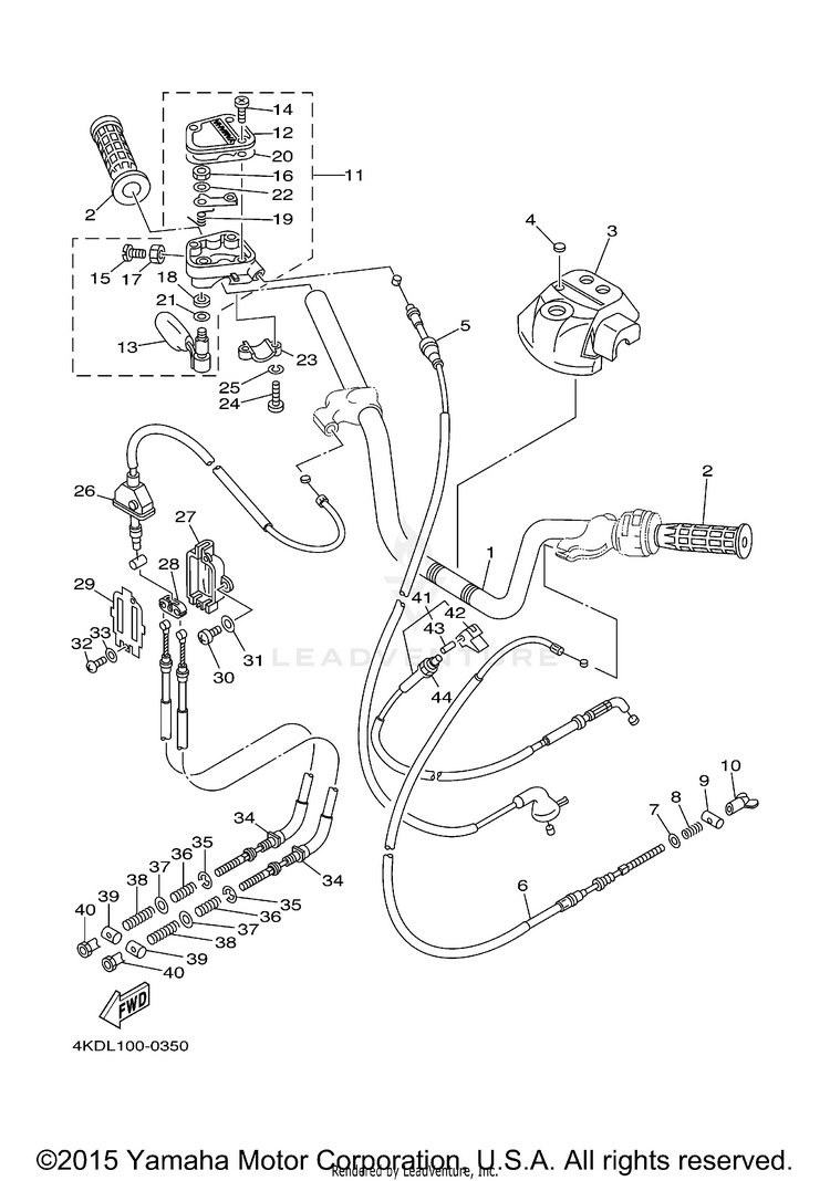 Steering Handle Cable Schematic