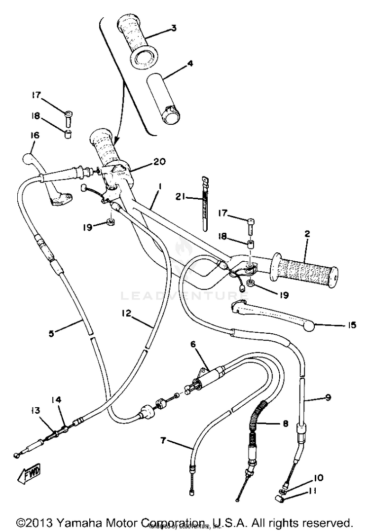 Handle - Wire Schematic