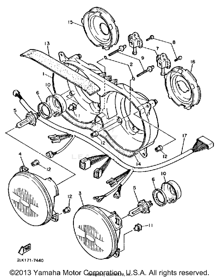 Headlight Schematic