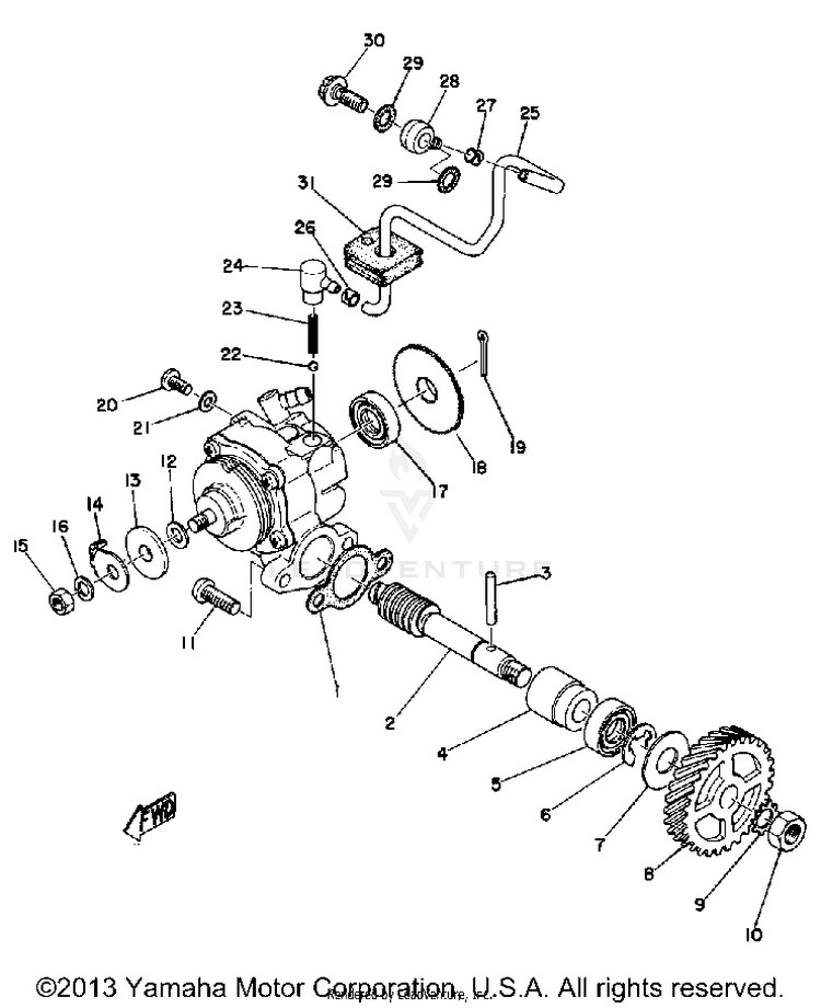 Oil Pump Schematic