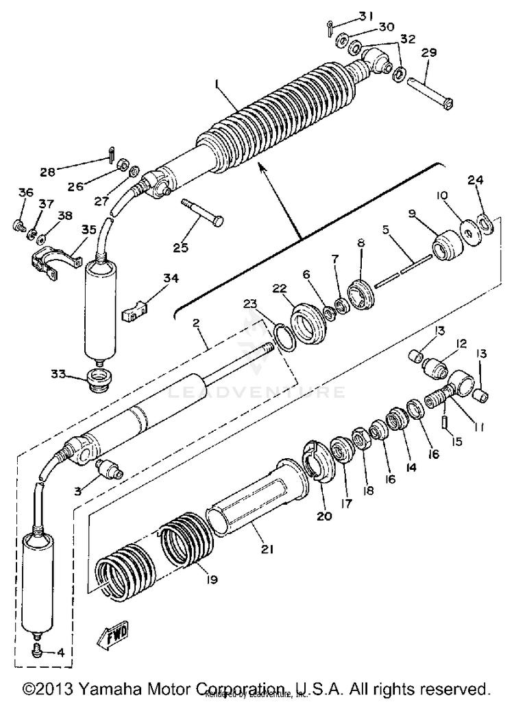 Rear Suspension Schematic