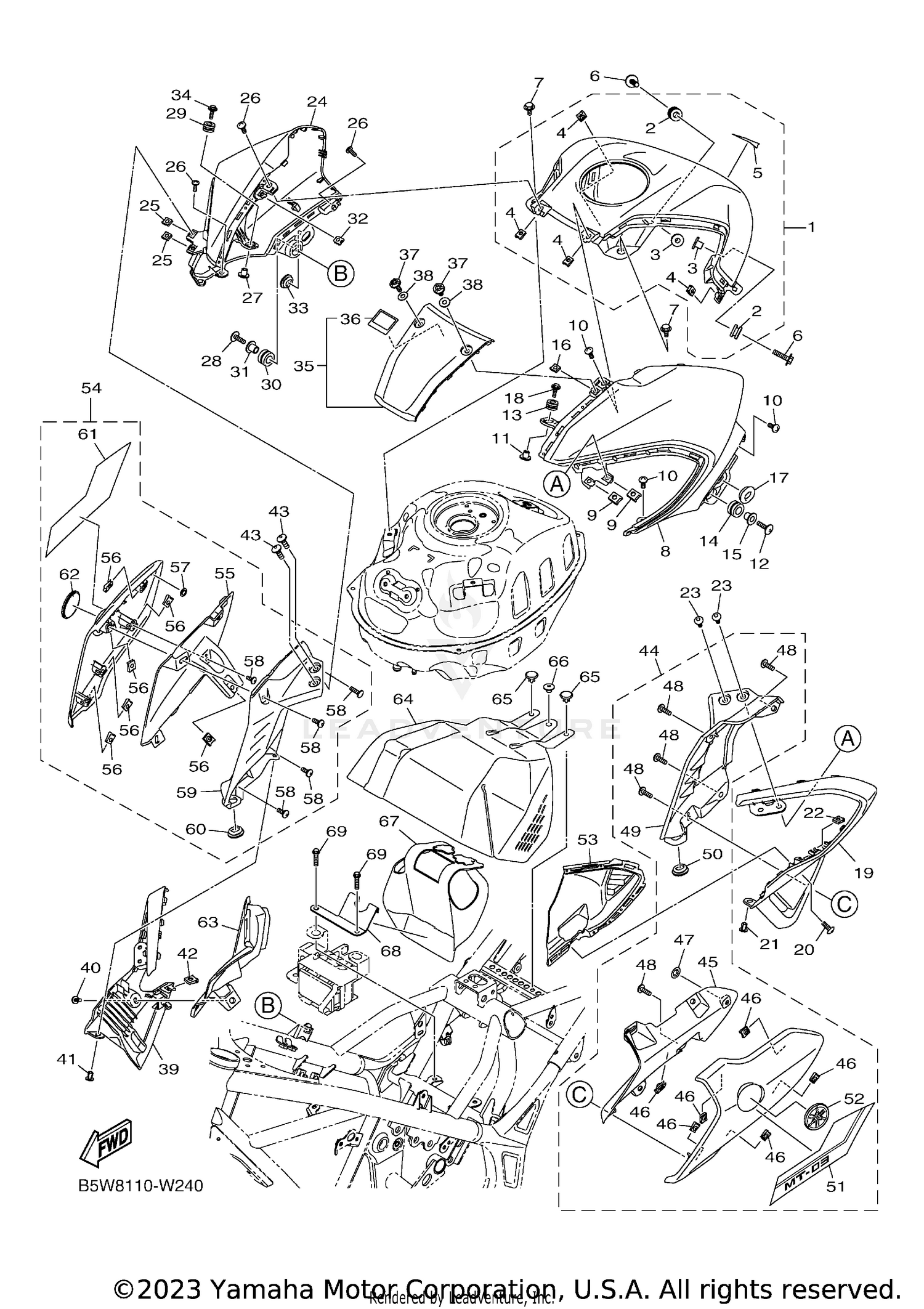 Assembly diagram