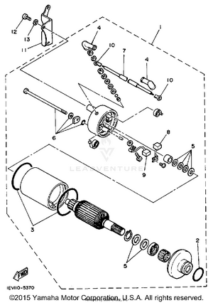 Starting Motor Schematic