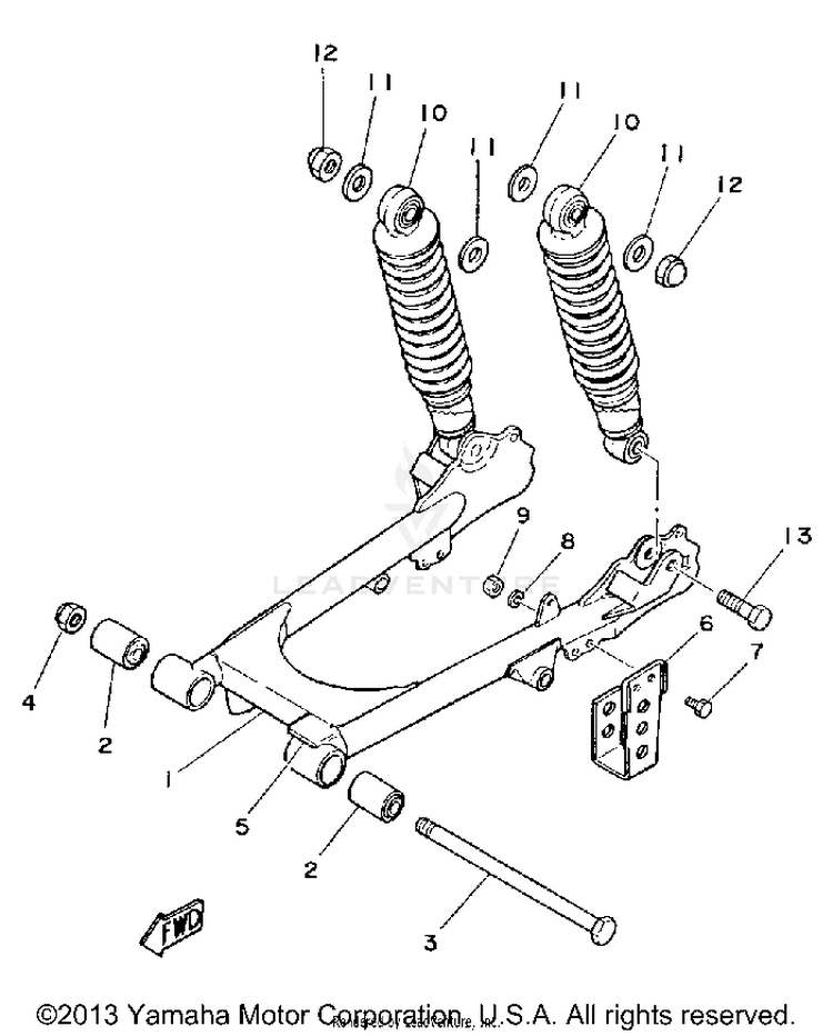 Rear Arm - Suspension Schematic