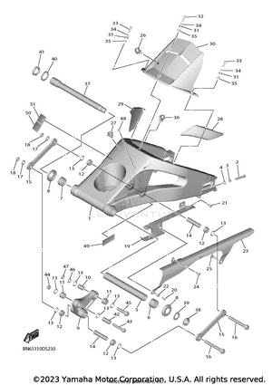 Rear Arm Schematic