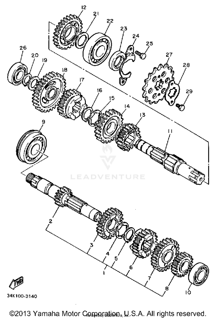 Transmission Schematic