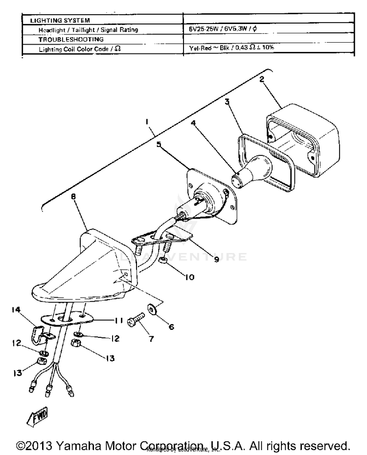 Taillight Schematic