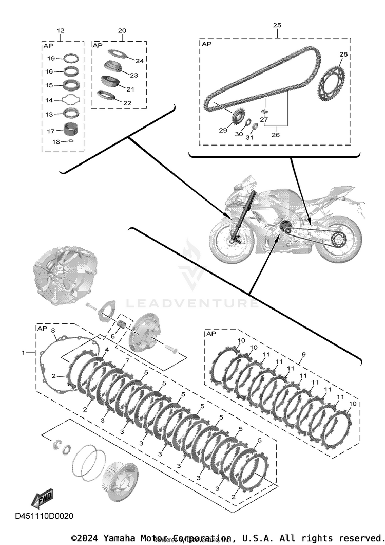 2 Maintenance Parts Kit Schematic