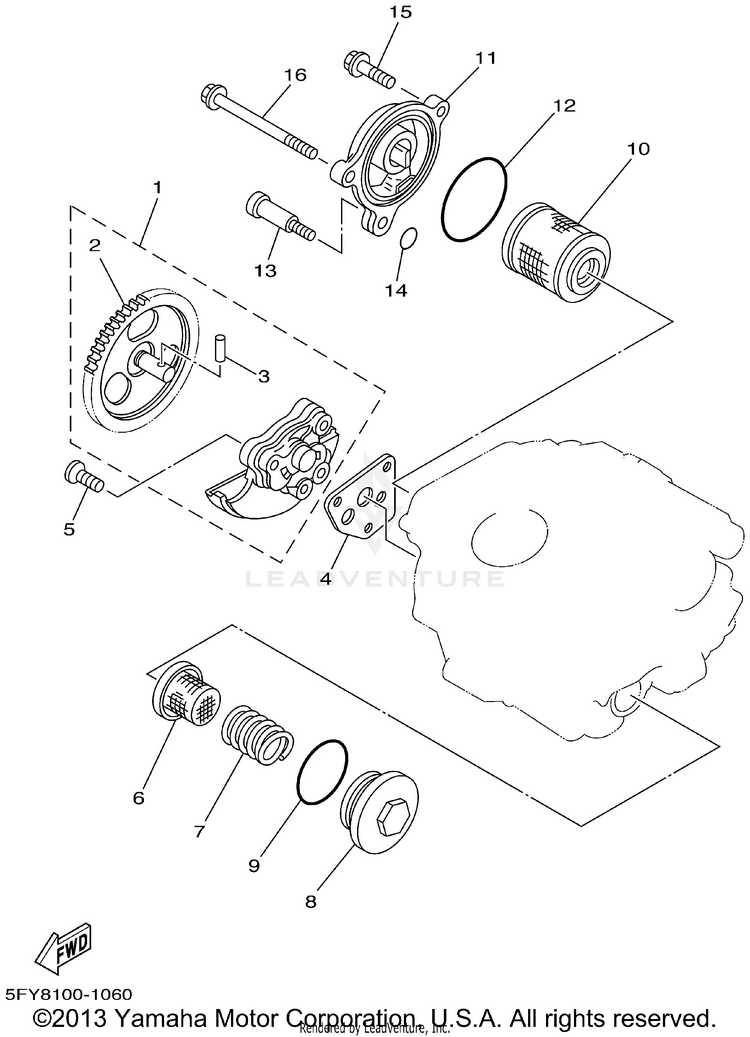 Oil Pump Schematic