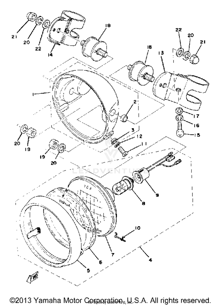 Headlight Schematic