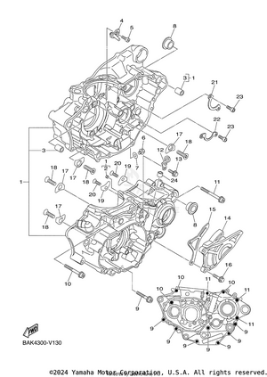 Crankcase Schematic