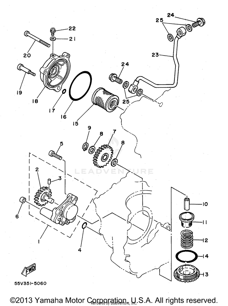 Oil Pump Schematic