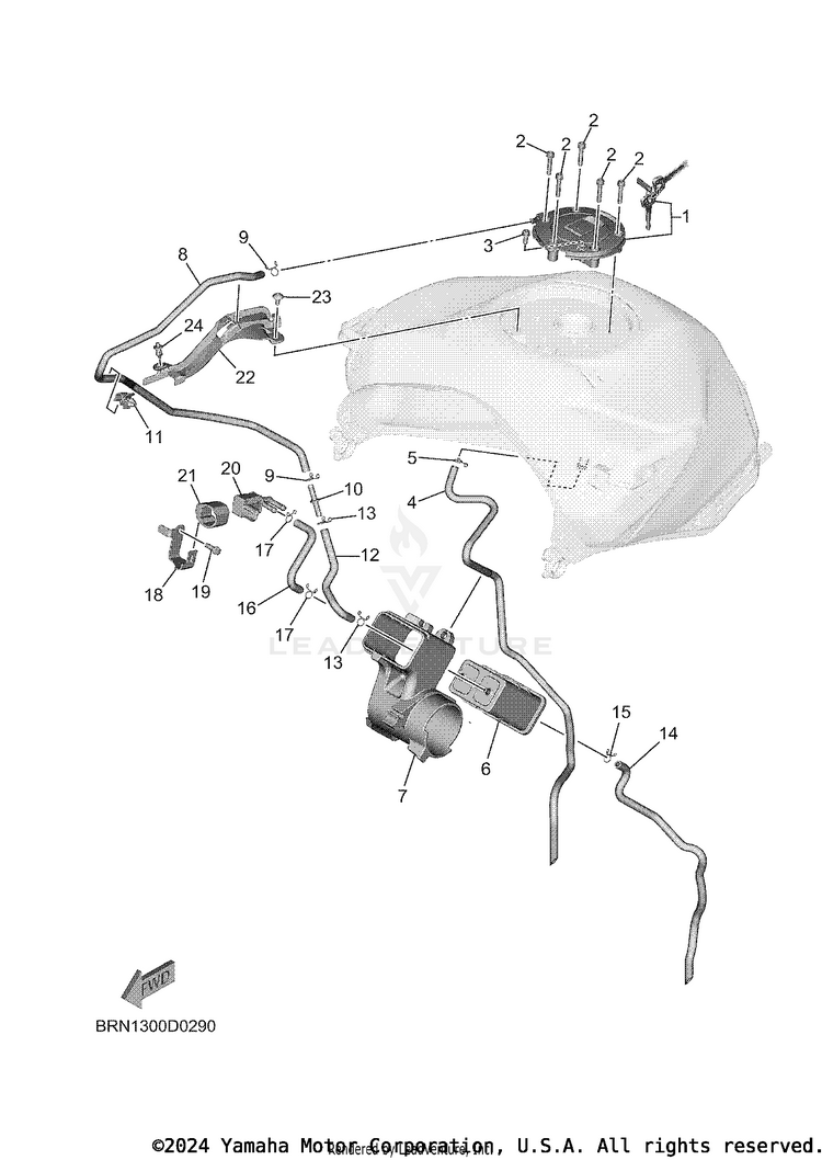 Fuel Tank 3 Schematic