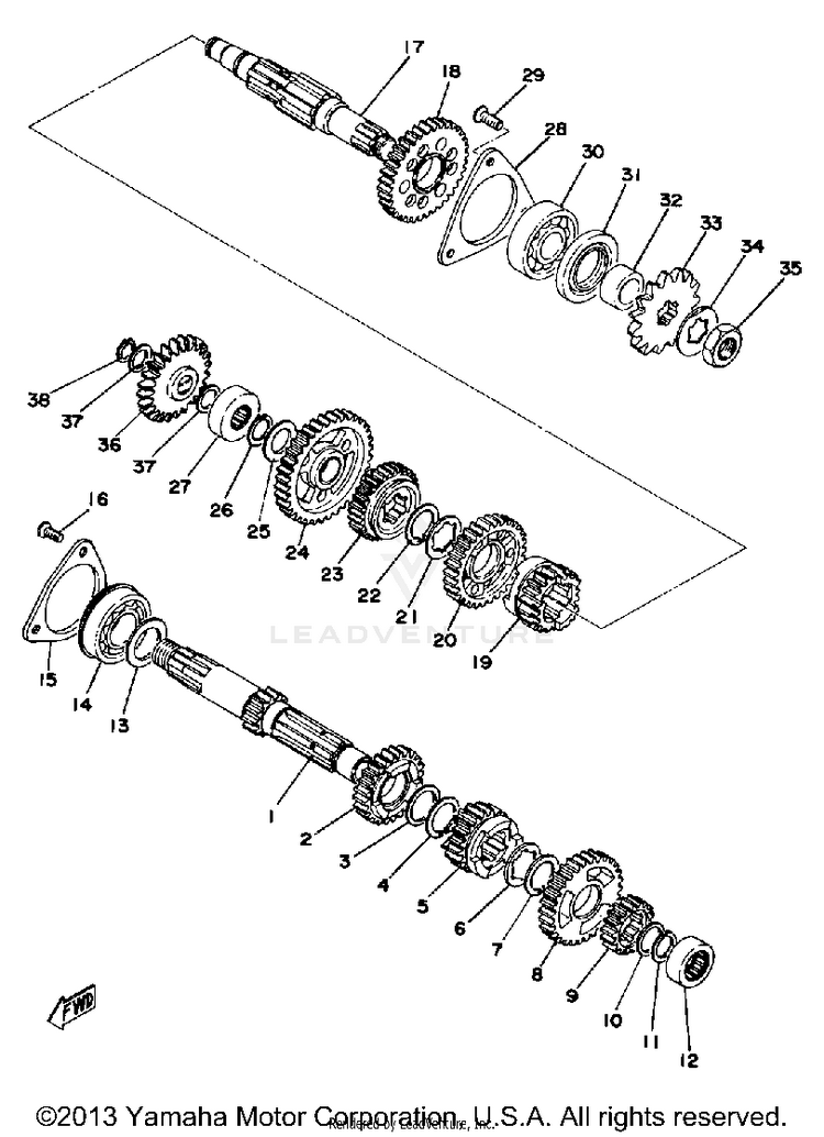 Transmission Schematic