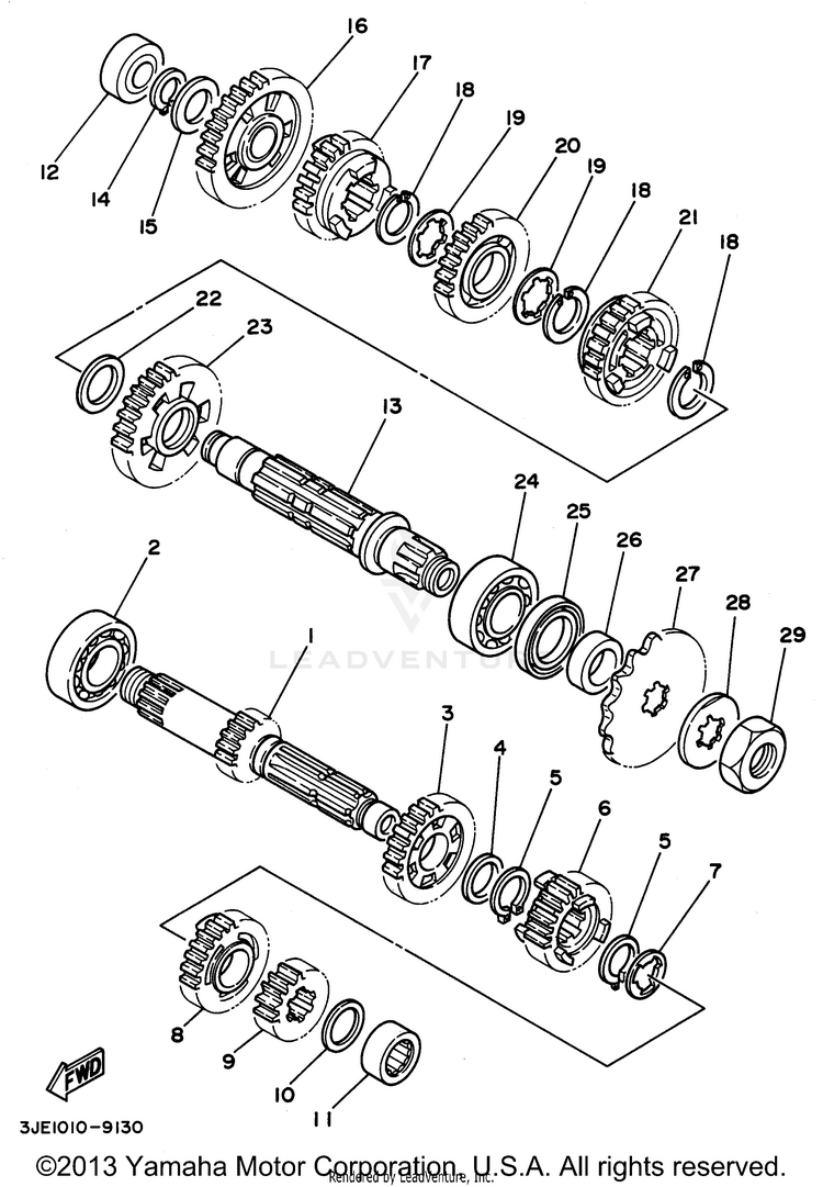 Transmission Schematic