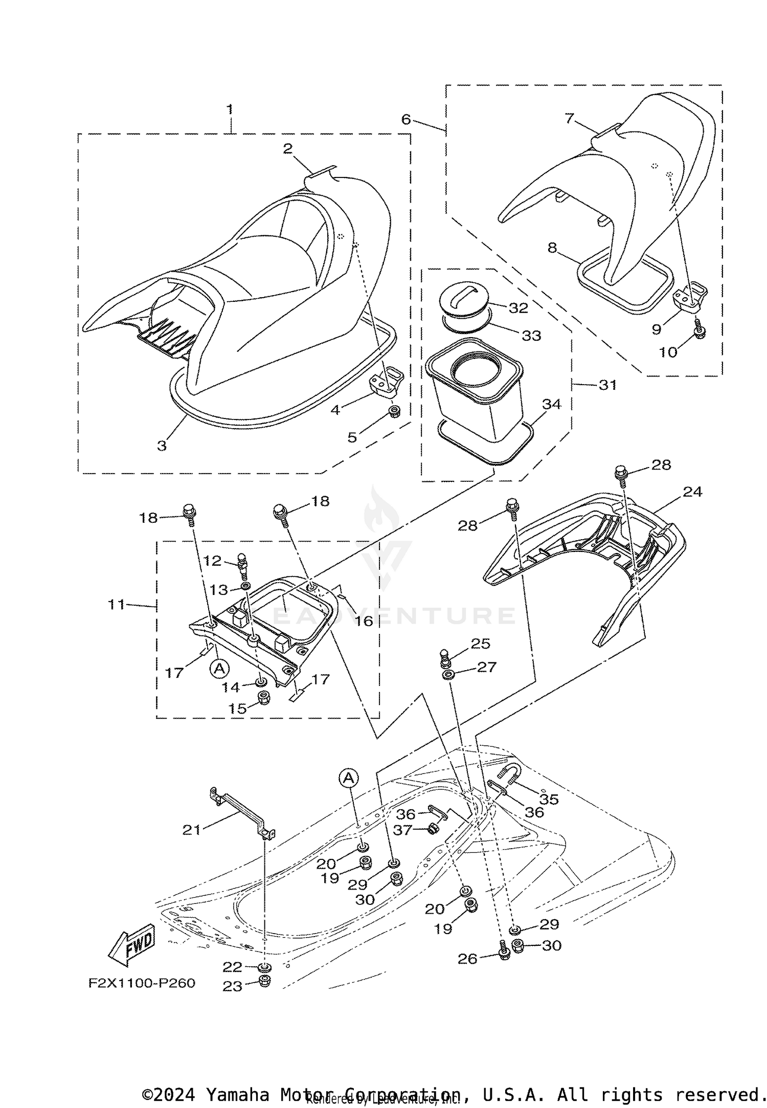 SEAT & UNDER LOCKER