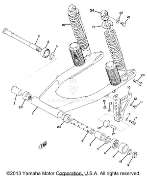 Rear Arm Rear Cushion Schematic