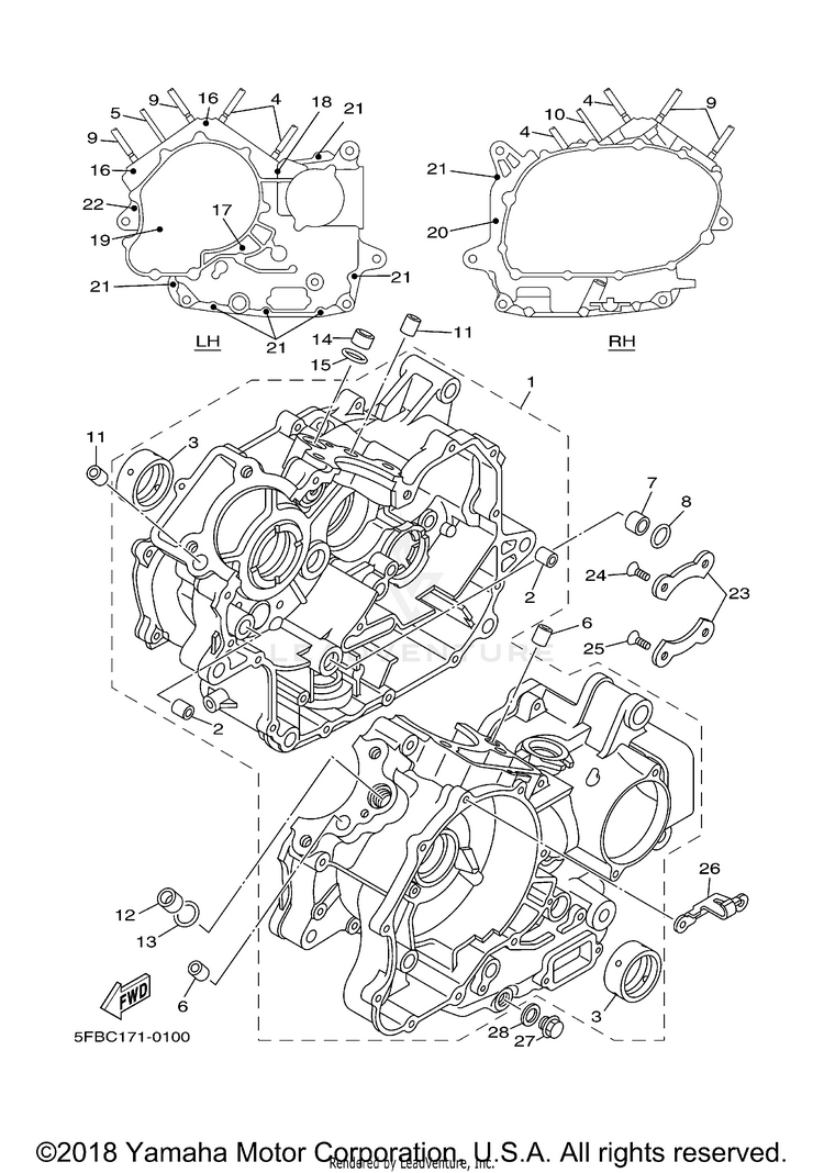 Crankcase Schematic