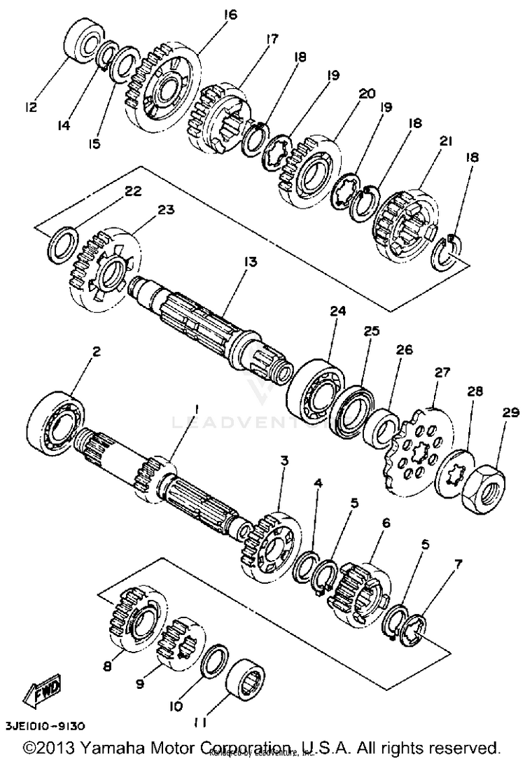 Transmission Schematic