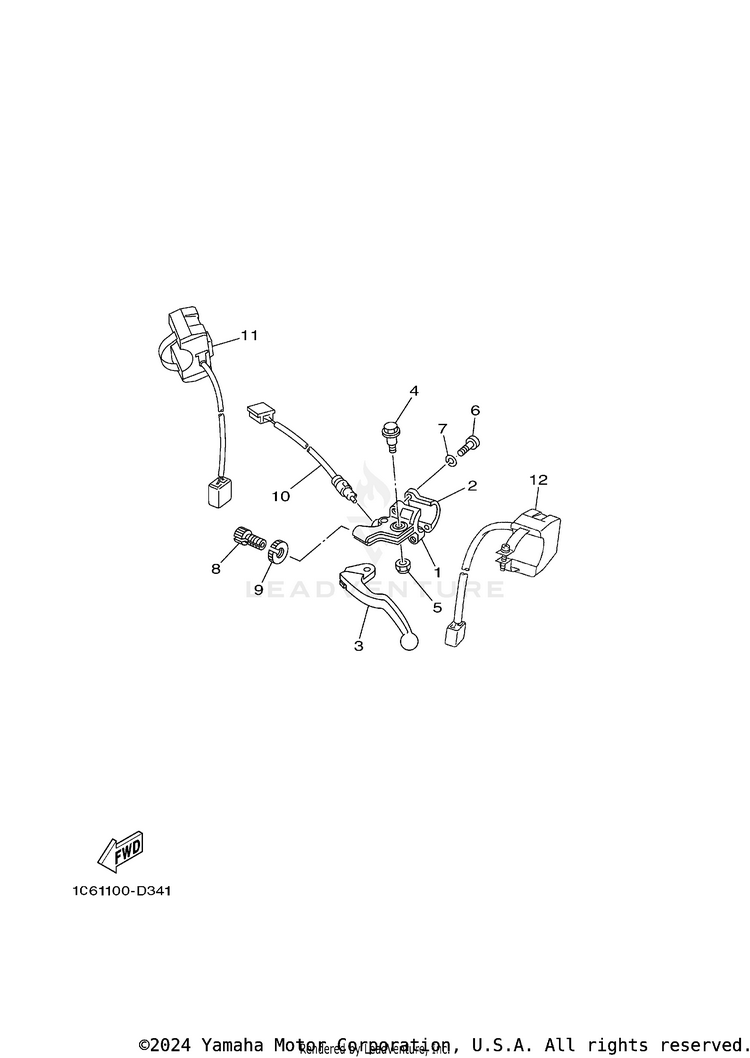 Handle Switch & Lever Schematic