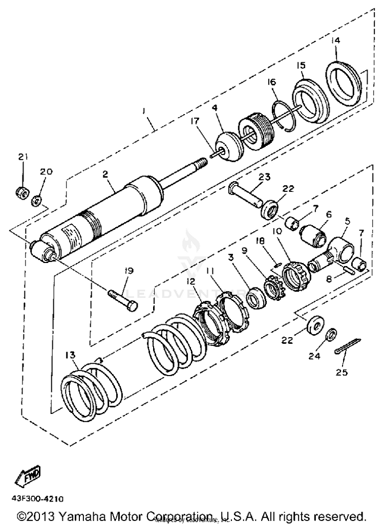 Rear Shocks Schematic