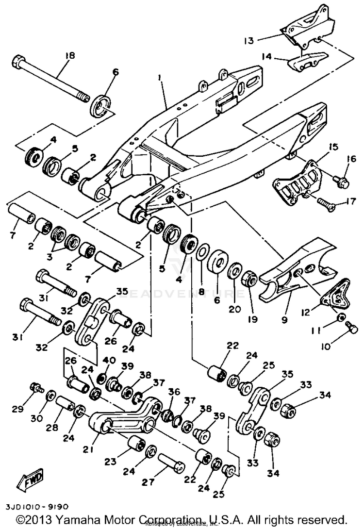 Swing Arm Schematic