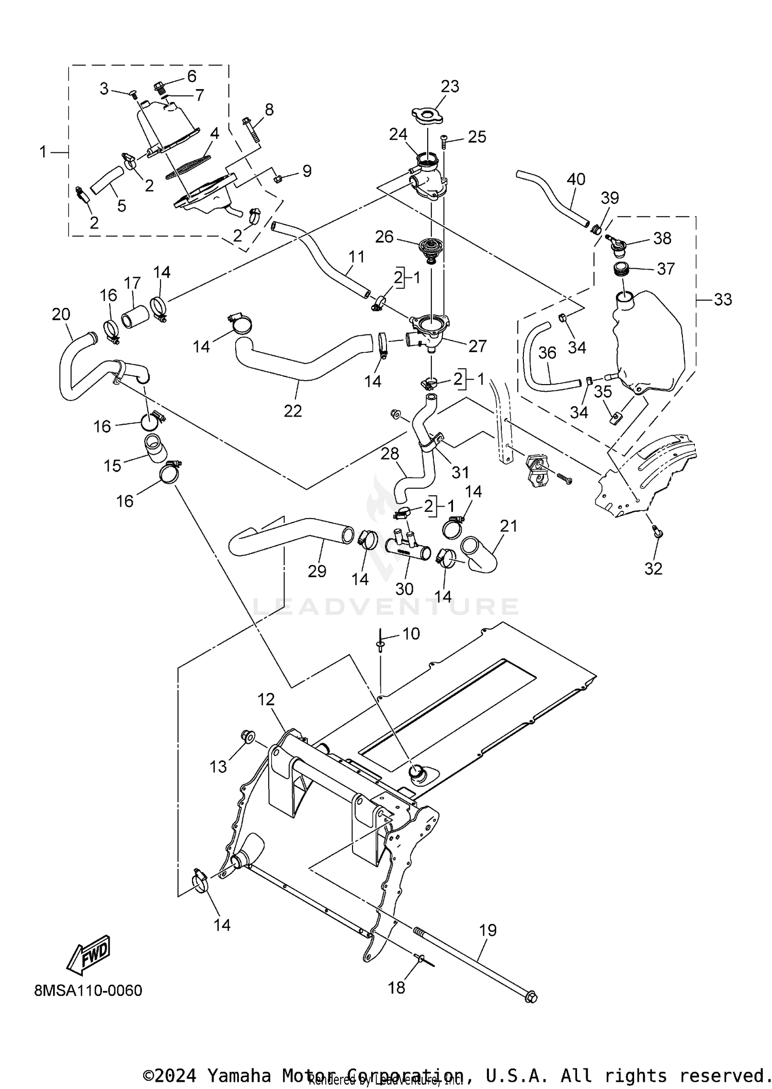 RADIATOR & HOSE