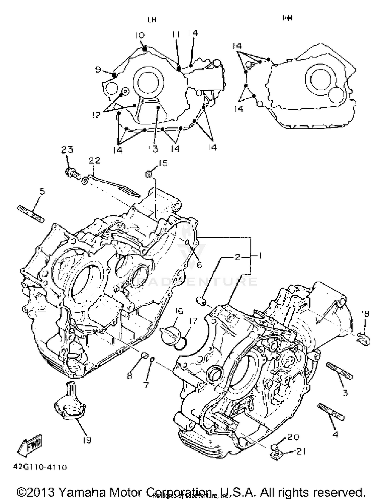 Crankcase Schematic