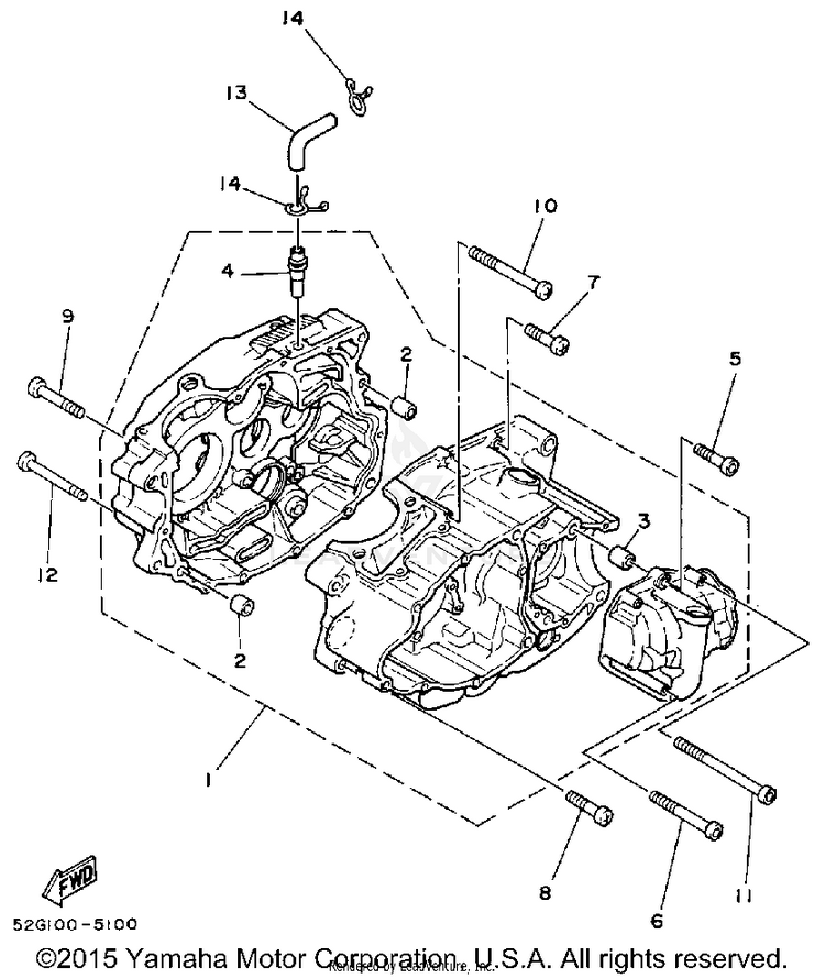 Crankcase Schematic