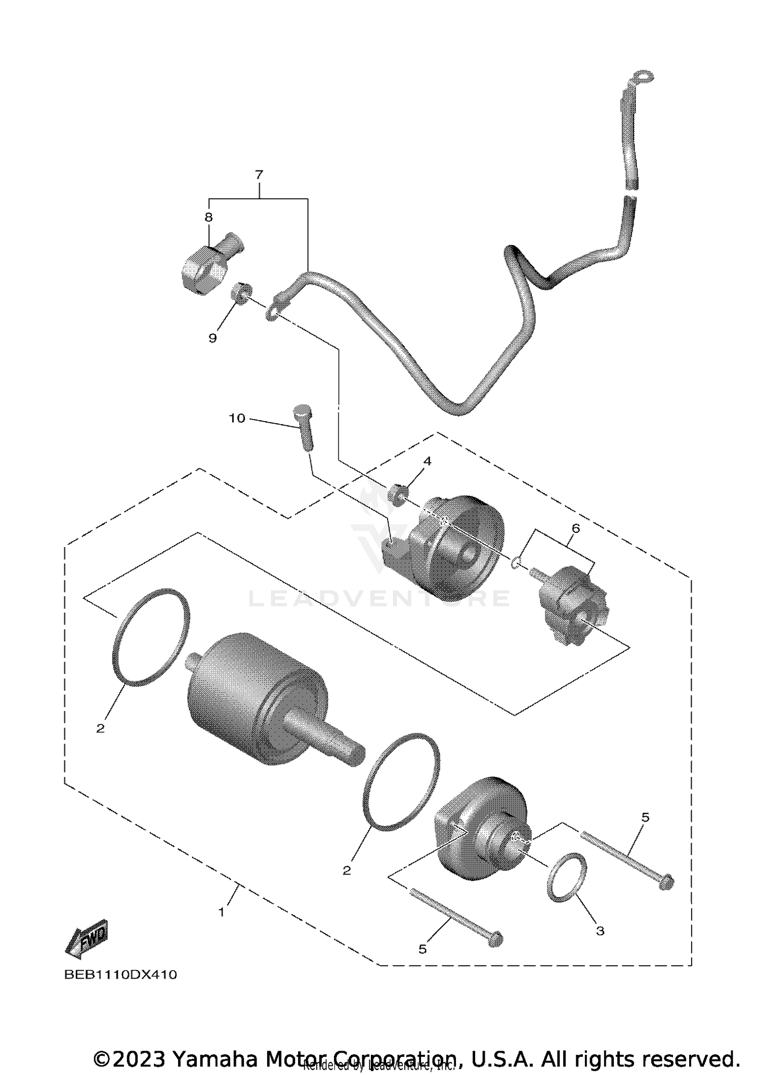 STARTING MOTOR
