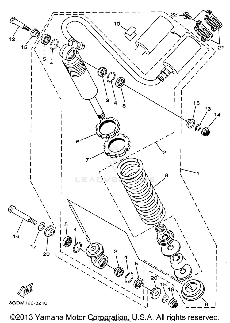 Rear Suspension Schematic